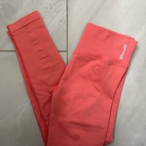 Dfyne Coral color Leggings - Size small